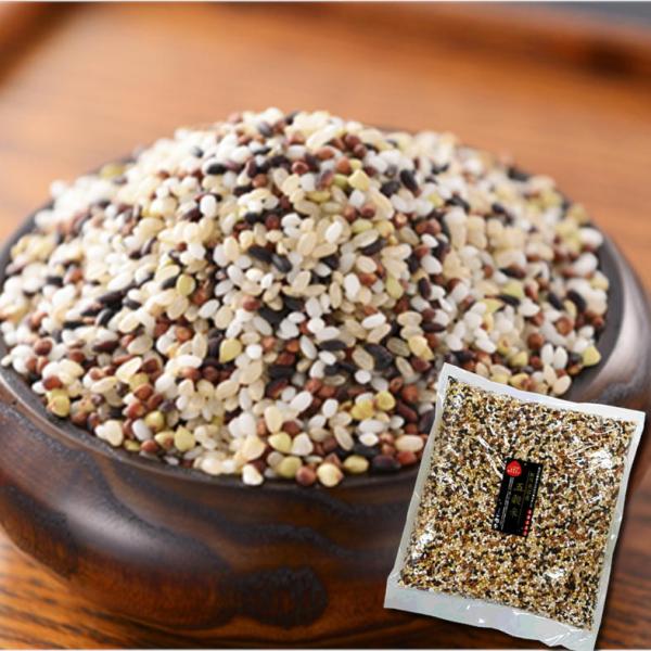 すべて魚沼産の雑穀米ブレンド/古代米/黒米/赤米/蕎麦