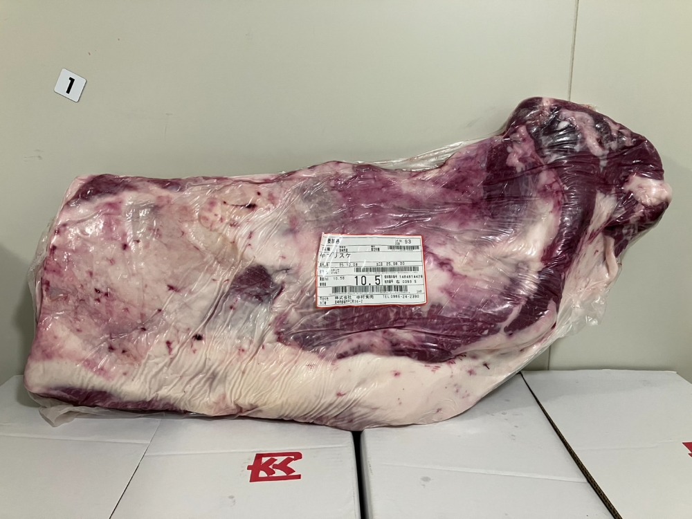 宮崎県産黒毛和牛　経産　前バラ(ブリスケ)