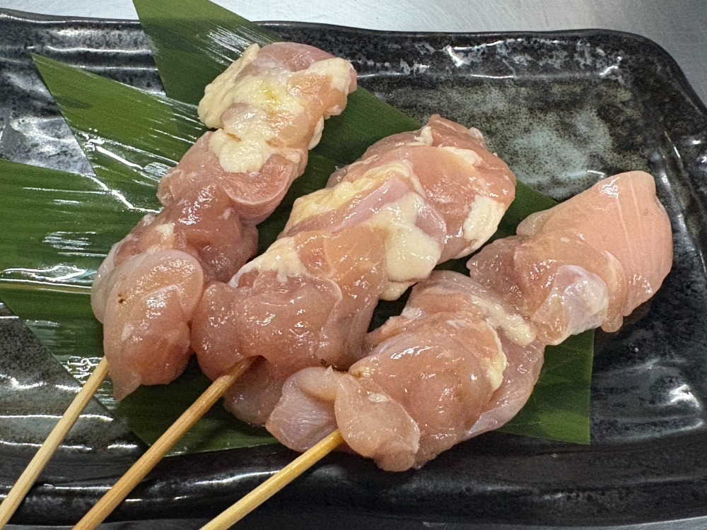 国産　鶏もも串　生冷凍/焼き鳥・焼鳥・やきとり　45gx100本