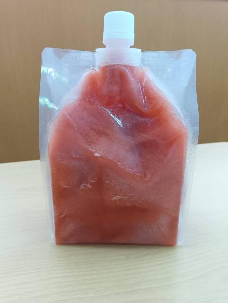 【搾汁ではない！】100％いちご果汁　1kg　キャップ付