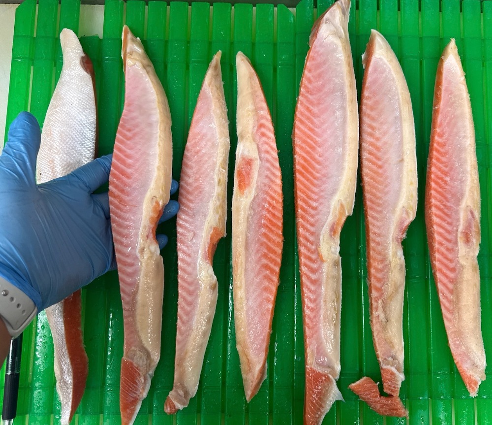 【幅ひろいです！！】銀しゃけハラス