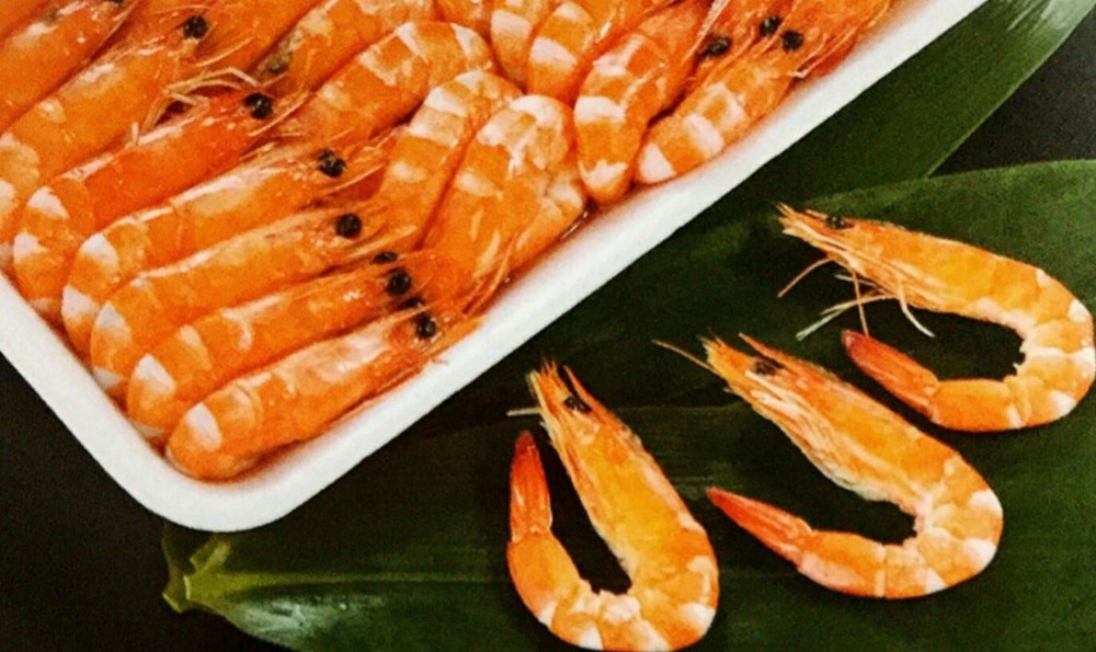 有頭26-30グルムキ海老　1Kg（80尾）x10箱　冷凍