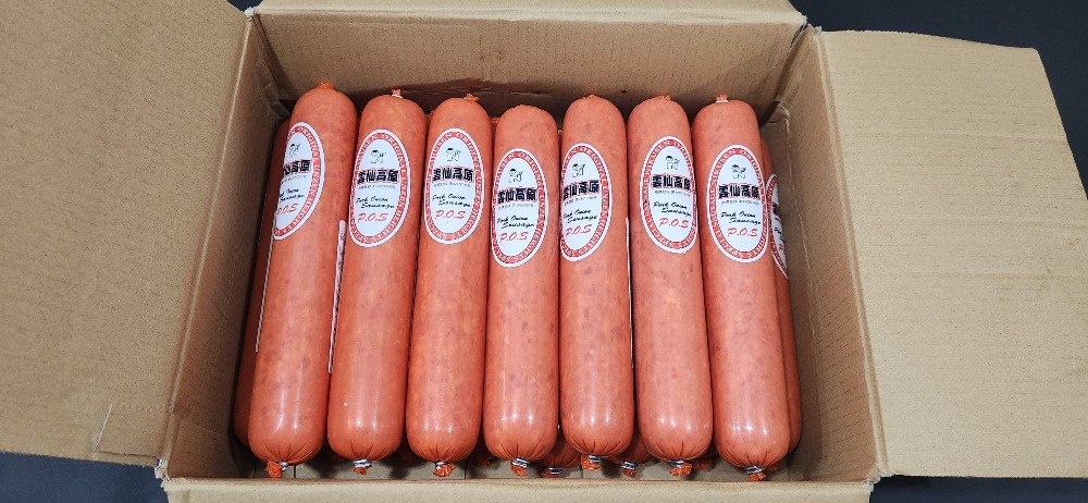 雲仙ハム　ポークソーセージ・３５０ｇ