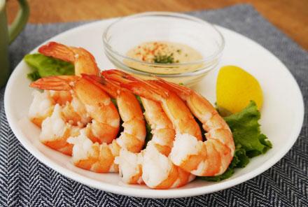 　バナメイボイル海老　無頭・殻付き　生鮮