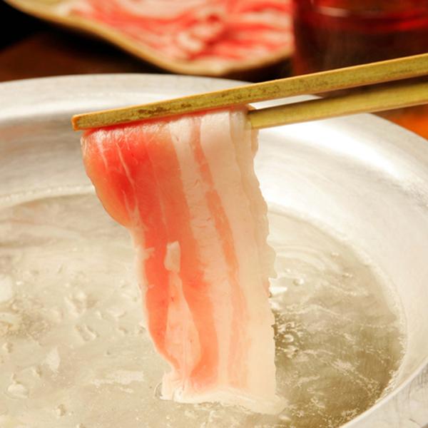 鹿児島県産茶美豚バラしゃぶしゃぶ用　15パック
