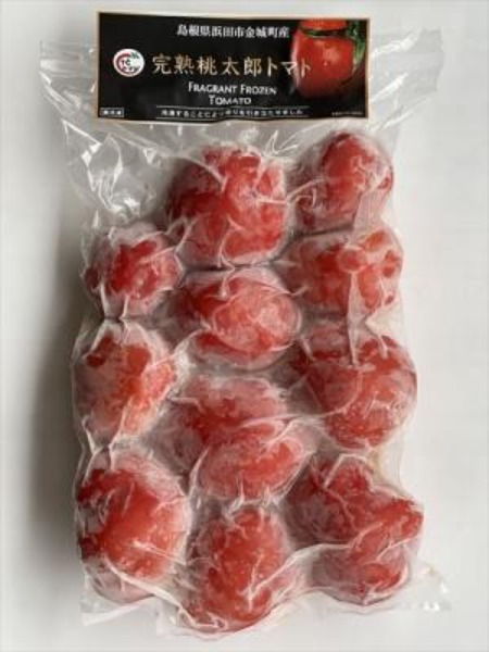 【お試し】島根県産桃太郎トマト（冷凍）　ホール2ｋｇx3袋
