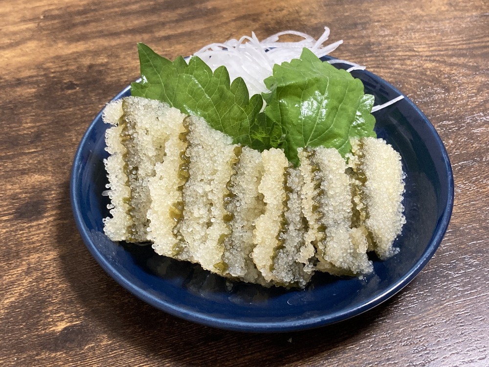 カット済み!!　寿司ネタ　塩水子持ち昆布　スライス　20枚　