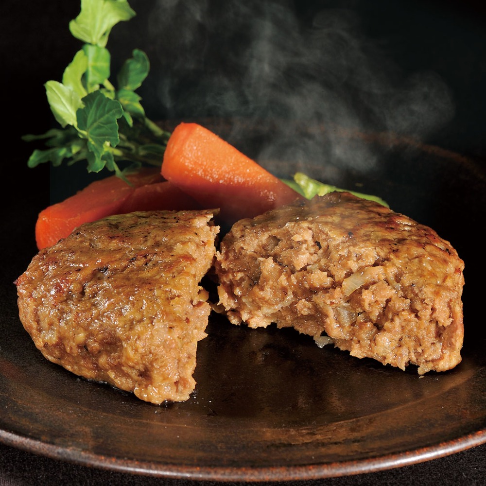 米久　肉汁たっぷり本格ハンバーグ130ｇ　※62517