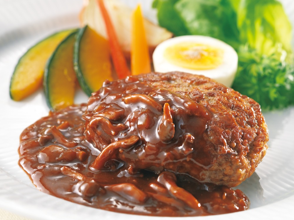 米久　肉汁たっぷり本格ハンバーグ130ｇ　※62517