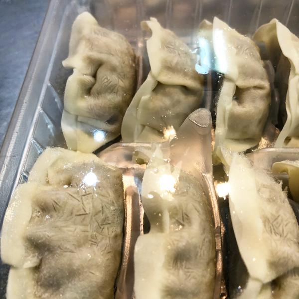 『黒豚餃子』で20g　ジューシーで旨い！